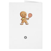 🎾🎄カスタム文字、パデル動力クリスマス (裏面)