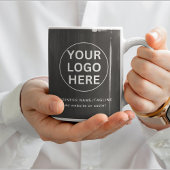 カスタム文字&ビジネスロゴlブランドグレープロモーション コーヒーマグカップ
