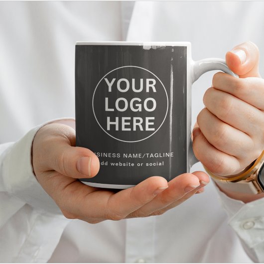カスタム文字&ビジネスロゴlブランドグレープロモーション マグカップ