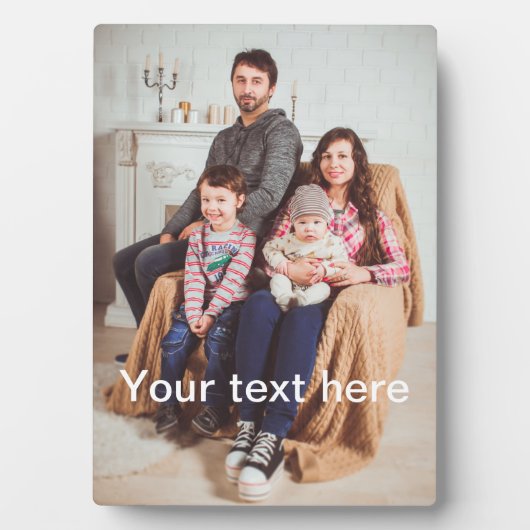 カスタム文字 フォトプラーク (正面)