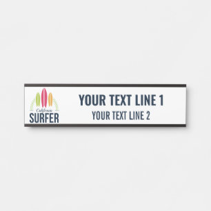カスタム文字&ロケーションサーファー サインプレート