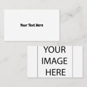 カスタム文字 名刺 (正面/裏面)