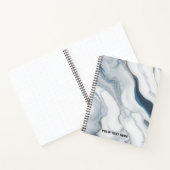 カスタム文字 – 大理石パターン ノートブック (内部)
