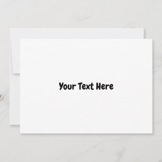 カスタム文字 招待状 (正面)