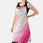 カスタム文字、水彩キッチン エプロン (インサイチュ)