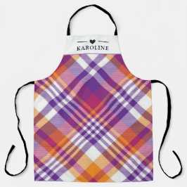 カスタム文字、水彩キッチン エプロン