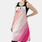 カスタム文字、水彩キッチン エプロン (インサイチュ)