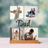 カスタム文字 – 父パーソナライズされたの日 アクリルサイン (ニュートラル)