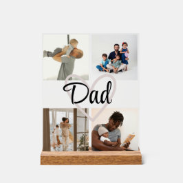 カスタム文字 – 父パーソナライズされたの日 アクリルサイン