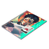 カスタム文字- Ai画像： 中国の Cyborg ノートブック (左側)