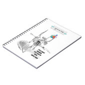 カスタム文字- Let's Dance ノートブック (左側)