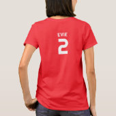 カスタム文字、Padel:ゲームのアップグレード Tシャツ (裏面)