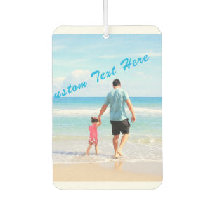 カスタム文字Air Freshener Your Family Photos カーエアーフレッシュナー