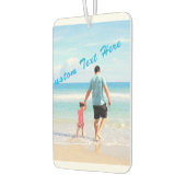 カスタム文字Air Freshener Your Family Photos カーエアーフレッシュナー (左)
