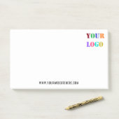 カスタム文字Business Post-it® Notesテンプレート ポストイット (デスク)