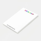 カスタム文字Business Post-it® Notesテンプレート ポストイット (アングル)