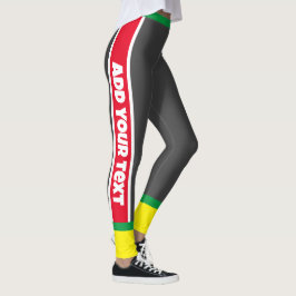 カスタム文字l眼エレガント捕捉エクササイズlグレー レギンス