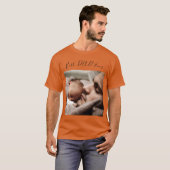 カスタム文字Tシャツ – 最高のパパEver Tシャツ (正面フル)