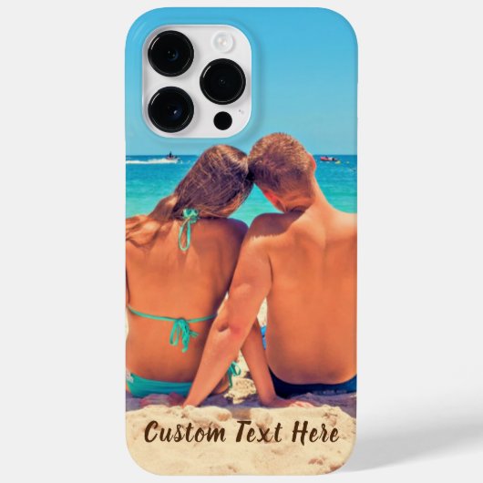 カスタム文字Your Romantic Photos Gift Case-Mate iPhoneケース (裏面)