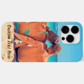 カスタム文字Your Romantic Photos Gift Case-Mate iPhoneケース (裏面 (横))