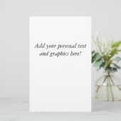 カスタム文結婚具 便箋 (スタンド正面)