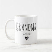 カスタム新しいおばあちゃん コーヒーマグカップ (左)