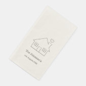 カスタム新しい家族ホーム紙 (コーナー)