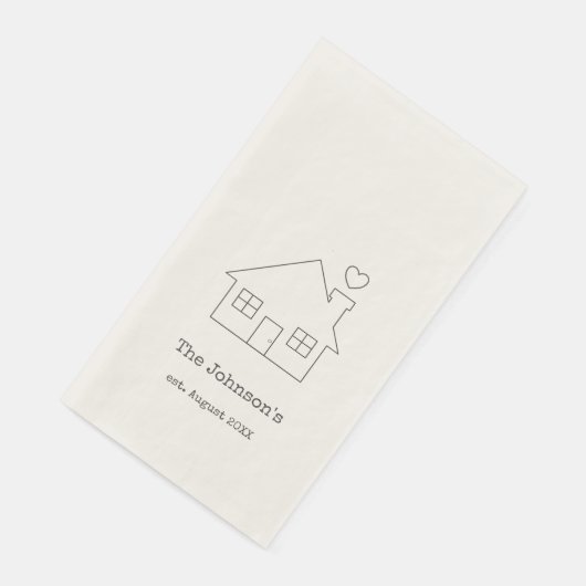 カスタム新しい家族ホーム紙 (コーナー)