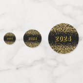 カスタム新年グリッター紙吹雪 コンフェッティ (正面)