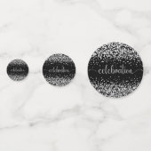 カスタム新年グリッター紙吹雪 コンフェッティ (裏面)