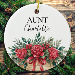 カスタム新生児おばさん発表記念 セラミックオーナメント