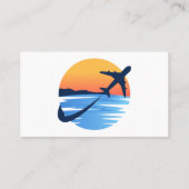 カスタム旅行代理店クルーズバケーションズビジネスカー 名刺 (裏面)