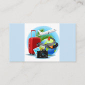 カスタム旅行代理店クルーズ休暇 名刺 (裏面)