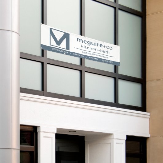 カスタム旗 横断幕 (ビルの外側)