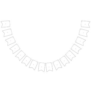 カスタム旗   誕生日&パーティーデコール バンティングフラッグ