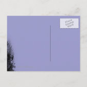 カスタム日付の青空の幽霊のよく出るポストカードを保存 案内ポストカード (裏面)