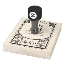 カスタム日付アールデコ装飾ヴィンテージの保存