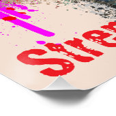 カスタム日本の女ギタリストアー感動的ト ポスター (コーナー)