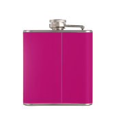 カスタム日本のSNOW RABBITS & 桜スキットル フラスク (裏面)