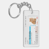 カスタム日本免許証カード キーホルダー (正面左)