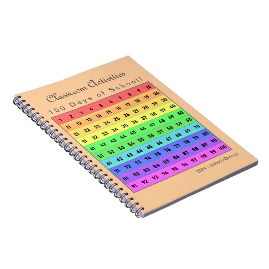 カスタム日100学校教室活動 ノートブック (右側)