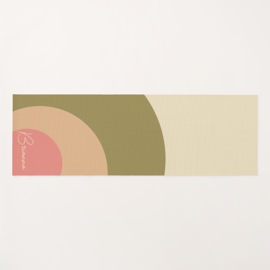 カスタム春 ヨガマット (正面(横))