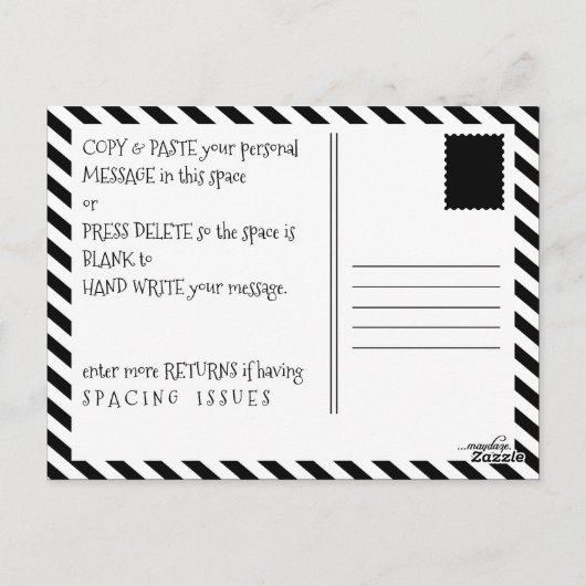 カスタム時代は太陽の周のまわりにりを回る ポストカード (裏面)