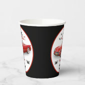 カスタム時代Not Old Redクラシック 1954コンバーチブル 紙コップ (左)