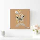 カスタム時計 – GODDESS#2 スクエア壁時計 (ホーム)