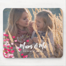 カスタム書写真モダンの点在ピンクハート