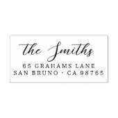 カスタム書名の住所スタンプ セルフインキングスタンプ (デザイン)