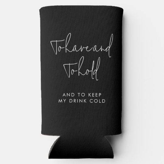 カスタム書結婚の持ち持ち持ち スリム缶クーラー (裏面)