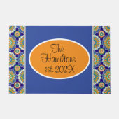 カスタム曼荼羅 ドアマット (正面)