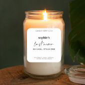 カスタム最後の神経キャンドロおもしろいック スクエアシール